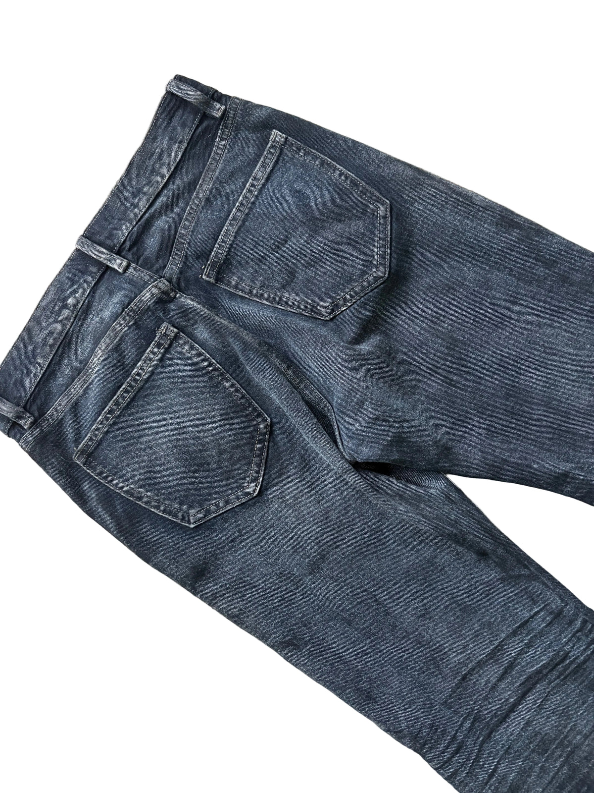 Washed Flare Denim
